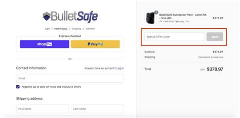 bulletsafe coupon code  We went into this review with a goal of putting The BulletSafe Bulletproof Vest – Level IIIA through the most serious test within our capabilities